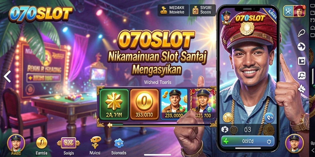 Tampilan gameplay 070SLOT yang seru dan mengasyikkan.