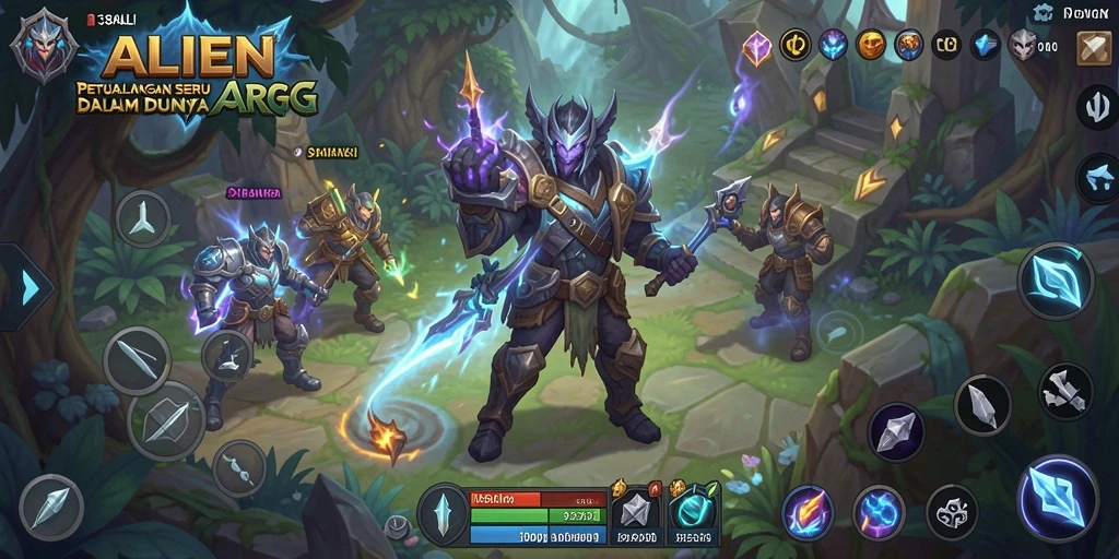 Screenshot gameplay ARPG 138ALIEN yang penuh aksi.
