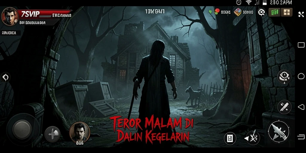 Screenshot menampilkan momen mencekam dalam permainan 7SVIP.