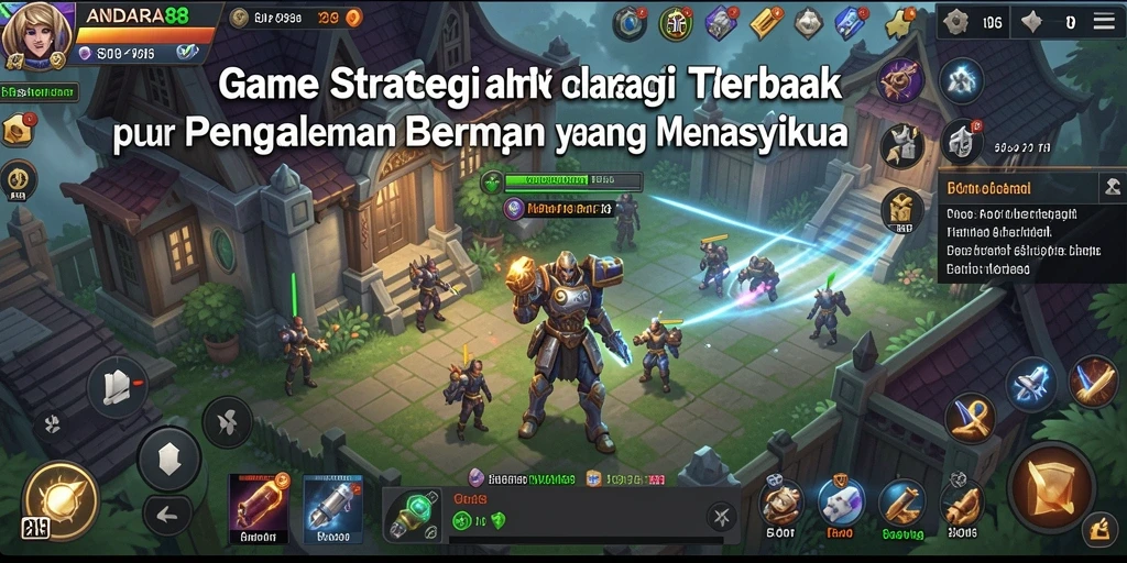 Tampilan gameplay ANDARA88 yang menegangkan dan penuh strategi.