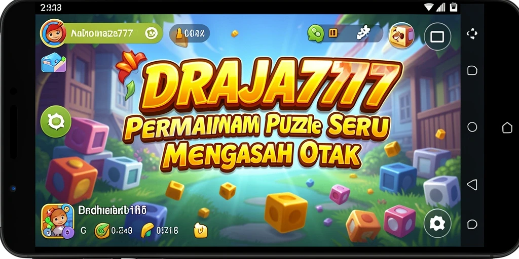 Menampilkan gameplay DRAJA777 yang penuh tantangan Puzzle.