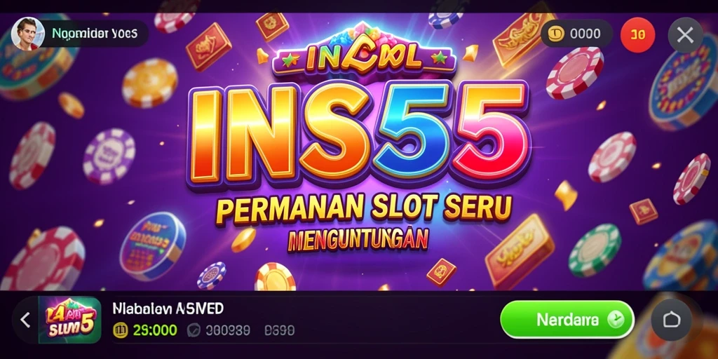 Tampilan gameplay seru dari game Slot INS55.