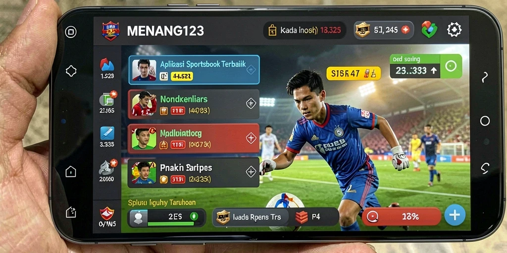 Screenshot utama MENANG123 menampilkan tampilan menarik saat bertaruh.
