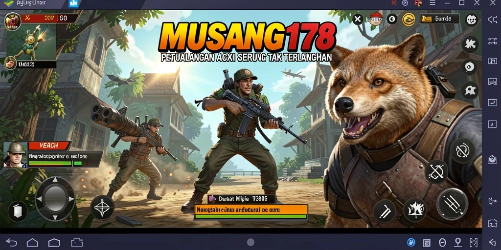 Tampilan gameplay MUSANG178 yang penuh aksi dan menegangkan.