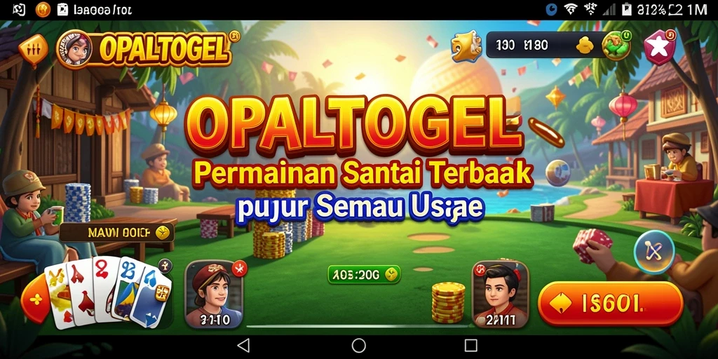 Tampilan gameplay seru dari OPALTOGEL dengan grafis yang menarik.