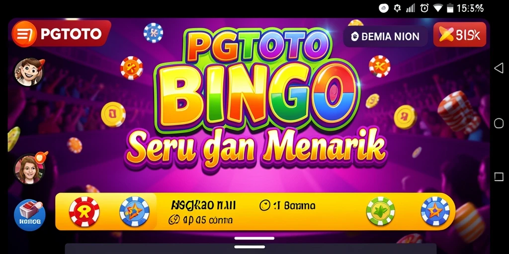 Tampilan gameplay Bingo yang seru dan interaktif di PGTOTO.