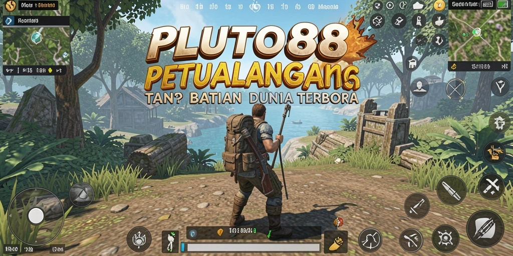 Tampilan gameplay yang menakjubkan di dunia terbuka PLUTO88.