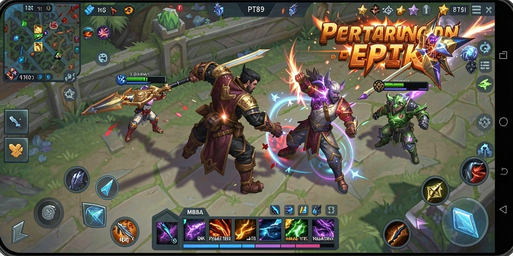 Tampilan gameplay epik PT89 dengan strategi yang mendebarkan.
