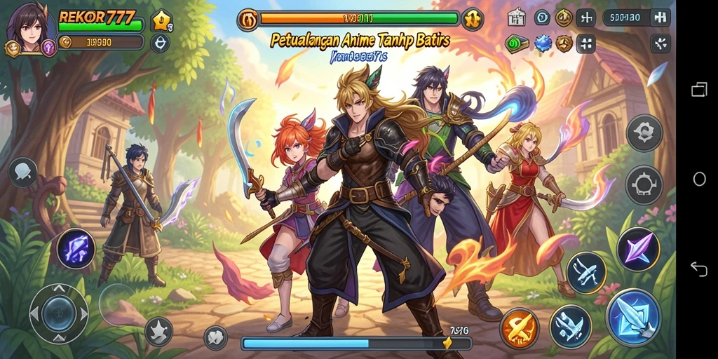 Gameplay seru dan penuh aksi di REKOR777.
