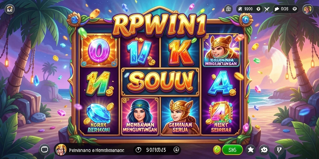 Tampilan gameplay menarik dari RPWIN1 yang menawarkan banyak keseruan.