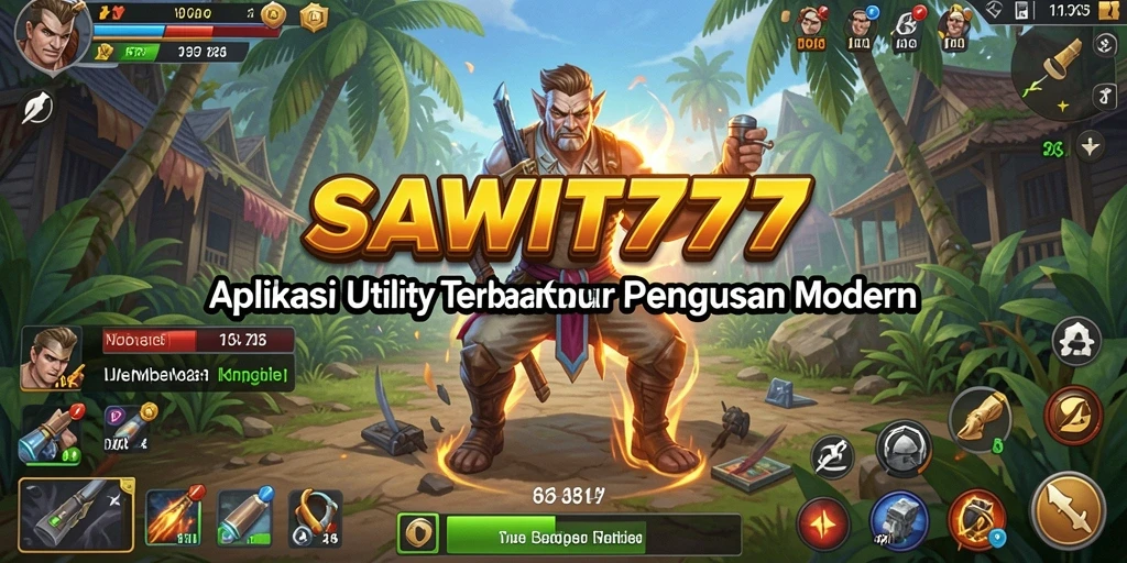 Tampilan aplikasi SAWIT777 yang intuitif dan modern.