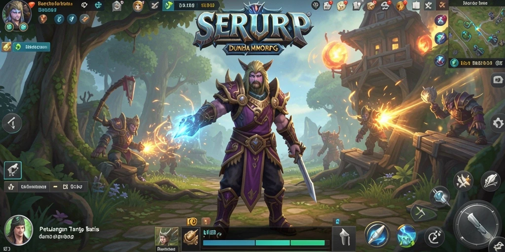 Tampilan gameplay SERURP yang mengasyikkan dan penuh petualangan.