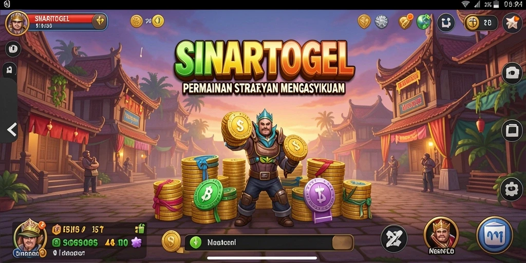 Tangkapan layar permainan SINARTOGEL menunjukkan aksi strategi yang mendebarkan.