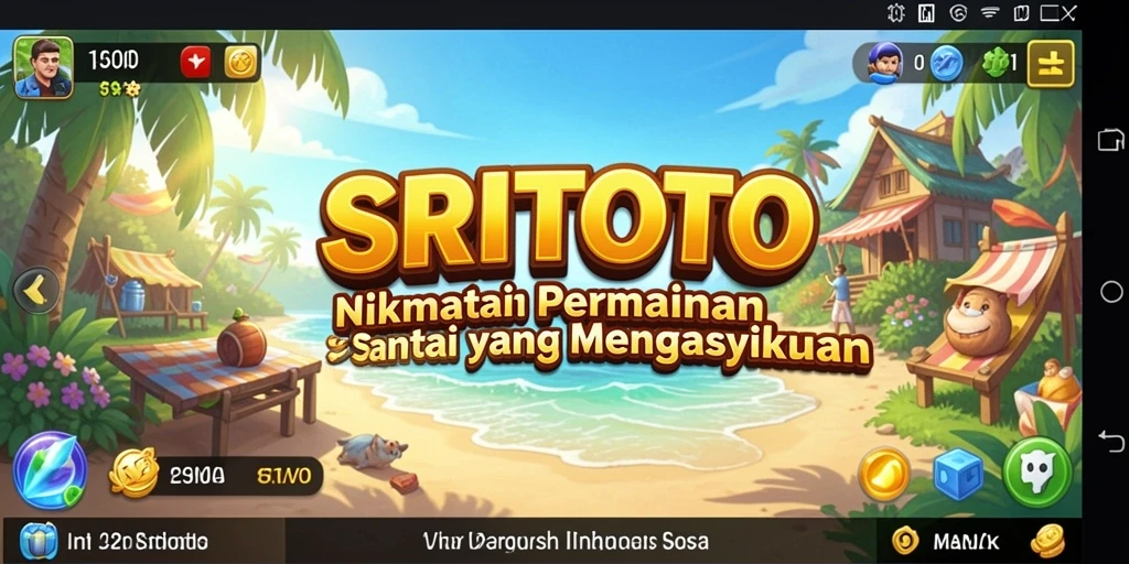 Gameplay SRITOTO yang mengasyikkan dan penuh warna.